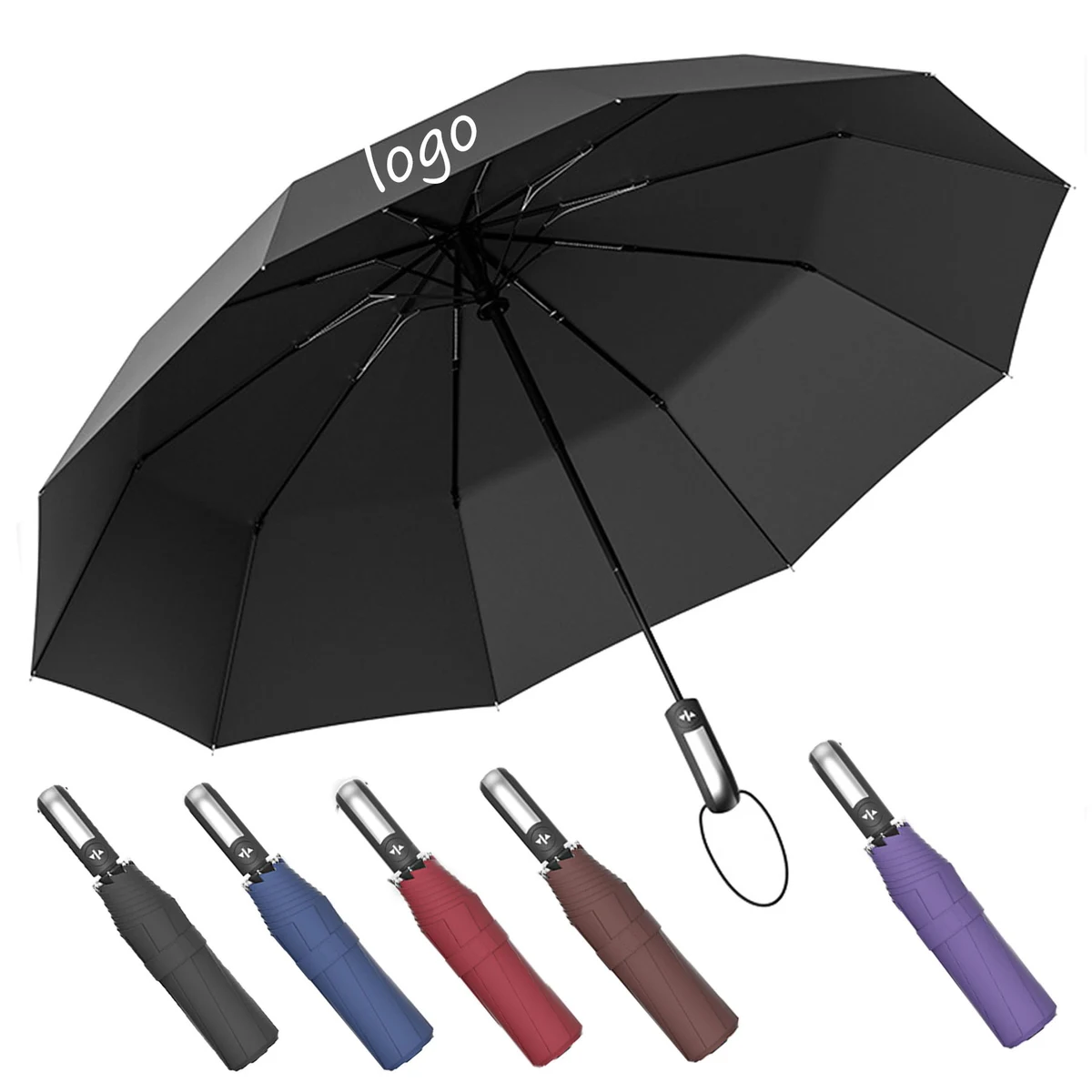 Foldable Automatic Travel Umbrella 1