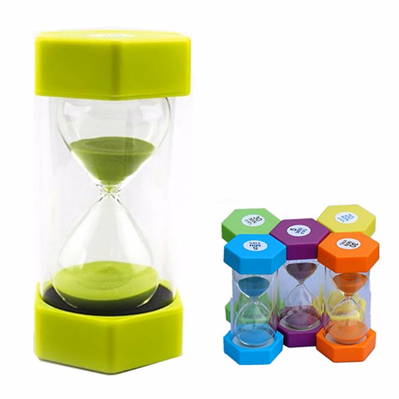 30 Minutes Hexagon Design Hourglass Sand Timer