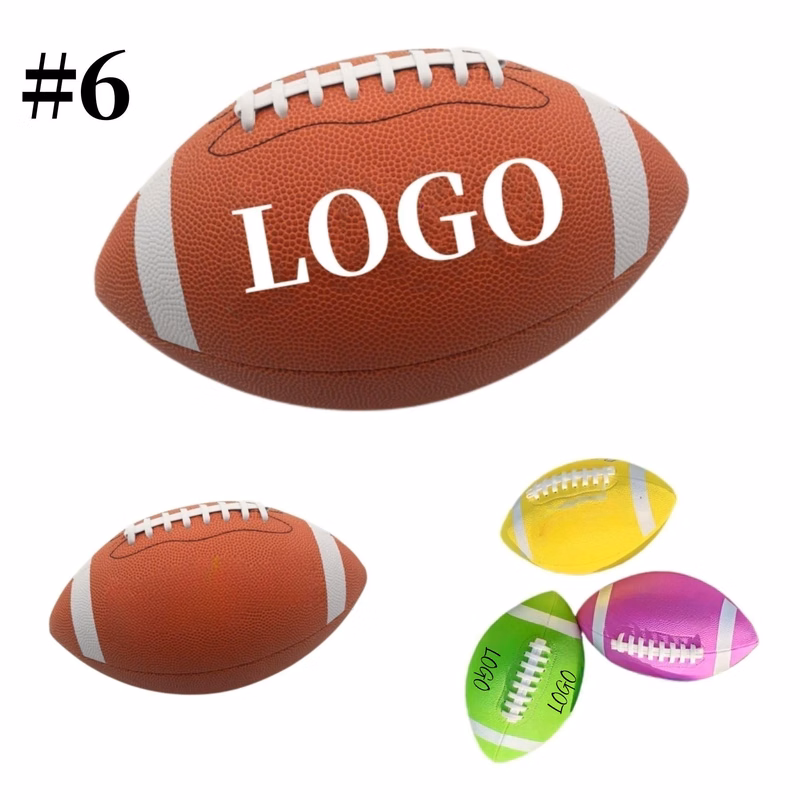#6 Synthetic PU American Football