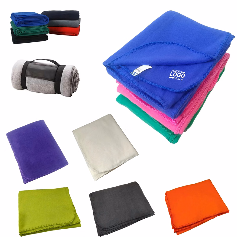 Portable Fluffy Throw Blanket