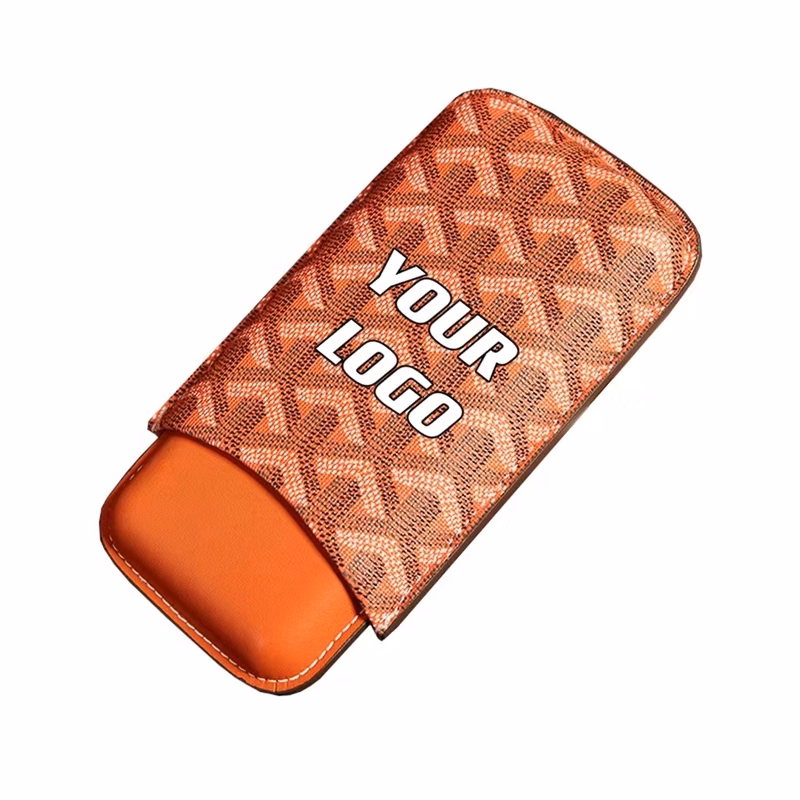 Customizable Leatherette Cigar Case Gifts For Men