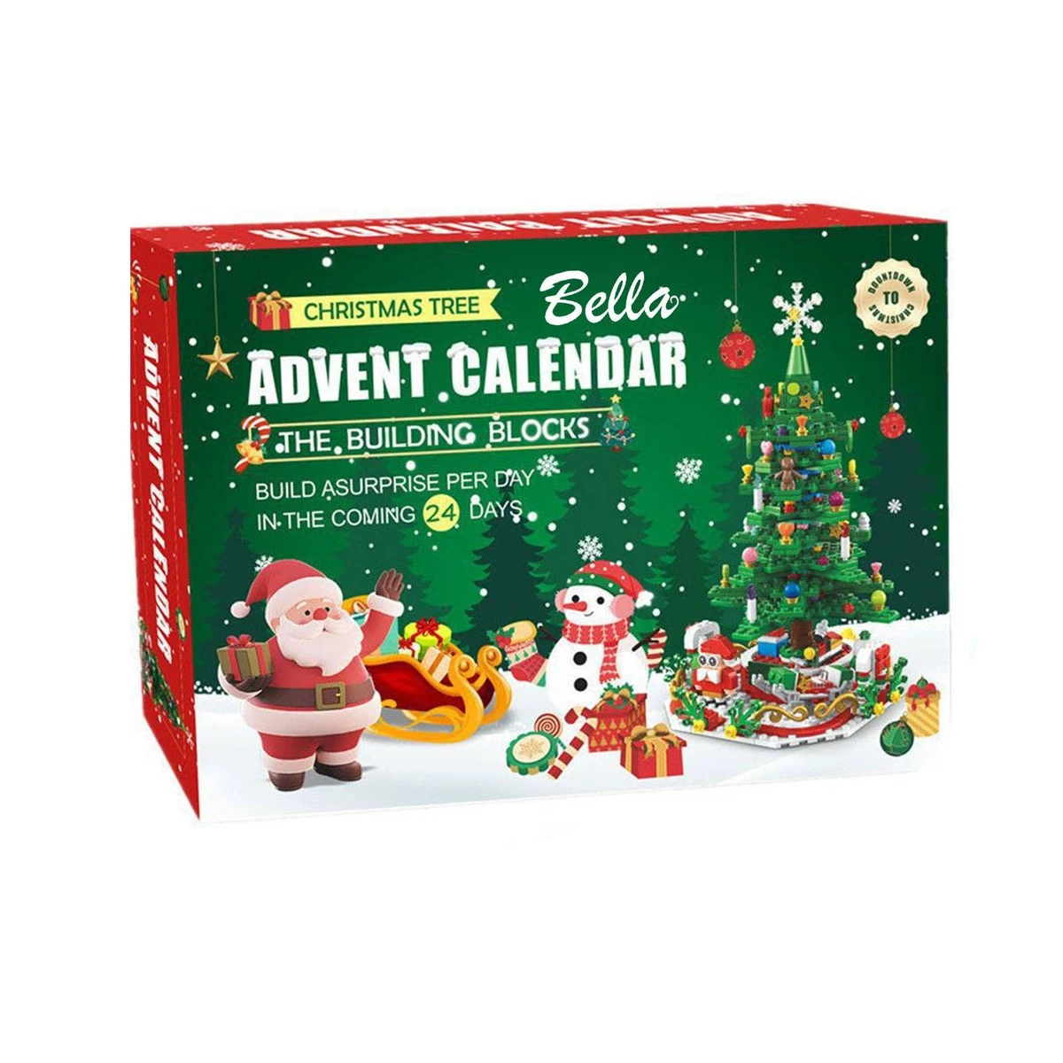 Christmas Tree Building Set Advent Calendar 2024 1