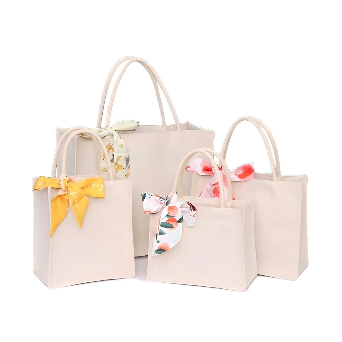 Heavyweight 8oz Canvas Gusseted Tote Bag, custom tote bag with logo imprint 1