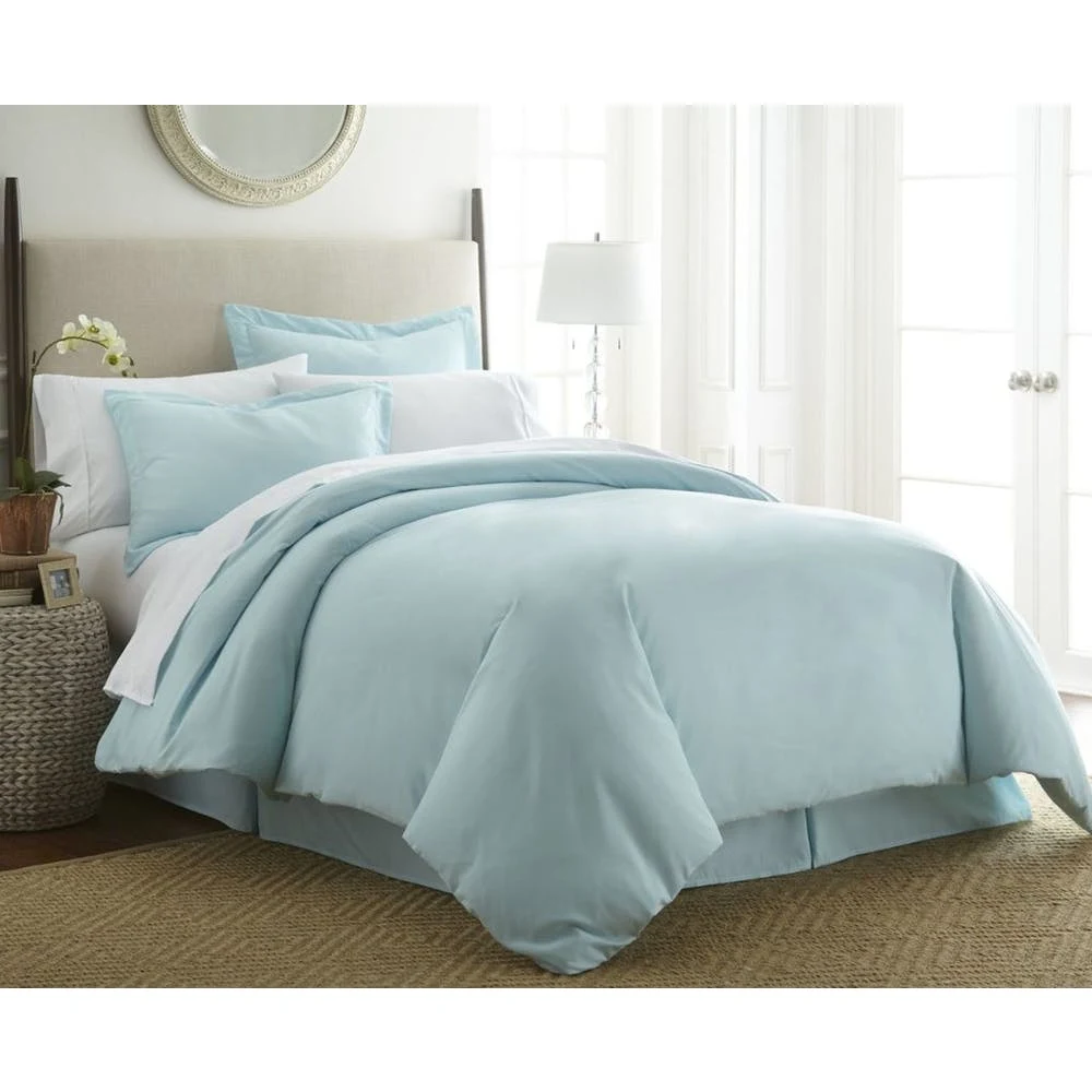 Duvet Cover Sets - Aqua Queen 3 Piece 1