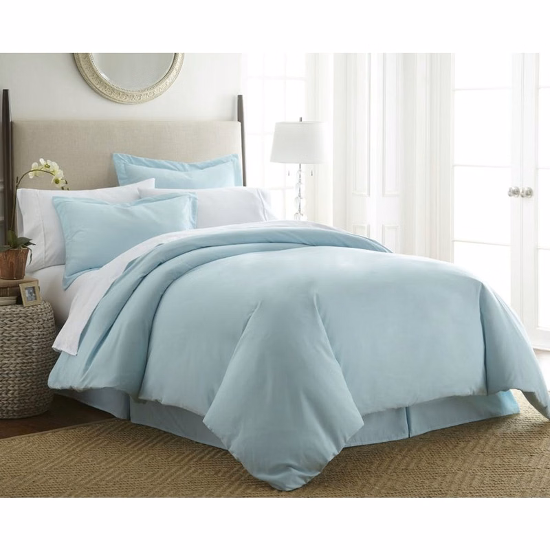 Duvet Cover Sets - Aqua Queen 3 Piece