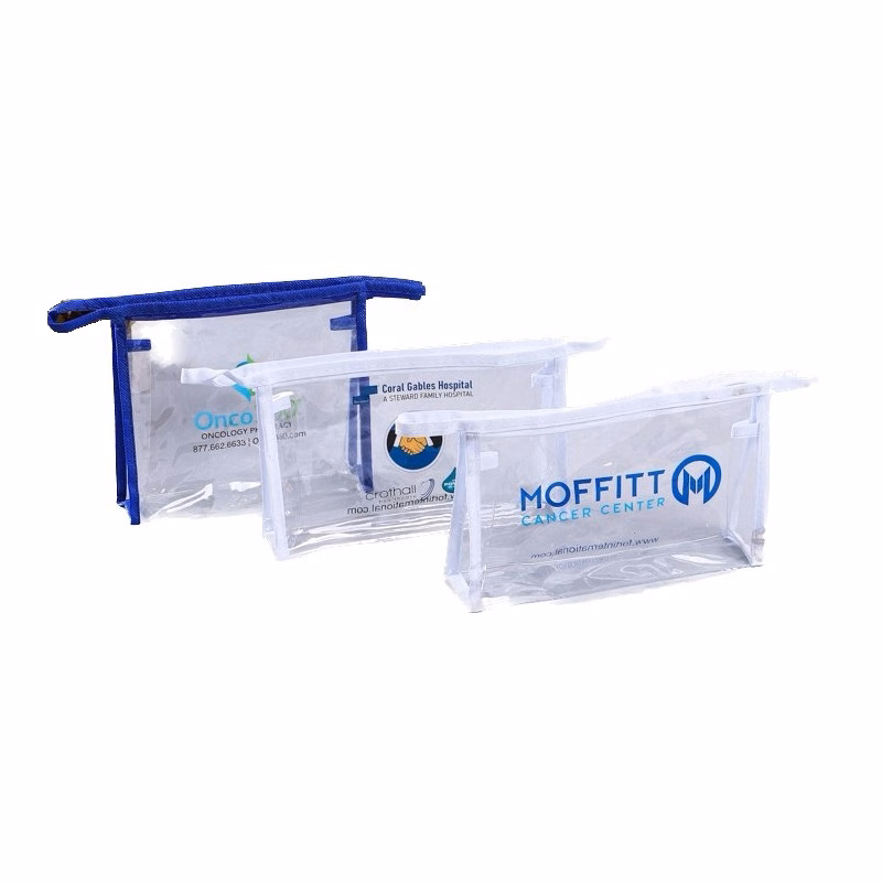 Clear Toiletry Bag With Zipper Closure