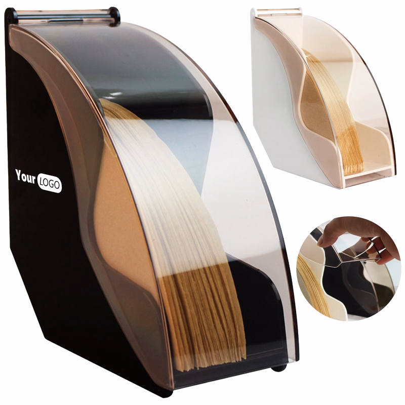 Plastic Fan Shaped Coffee Filter Box