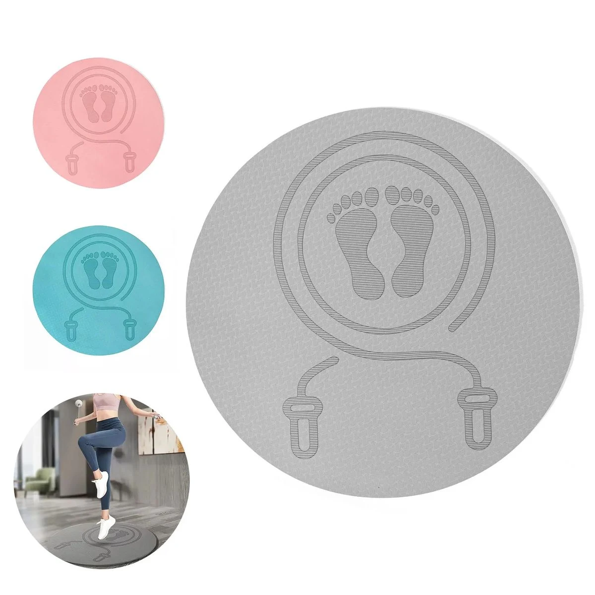 Round Jump Rope Mat 1