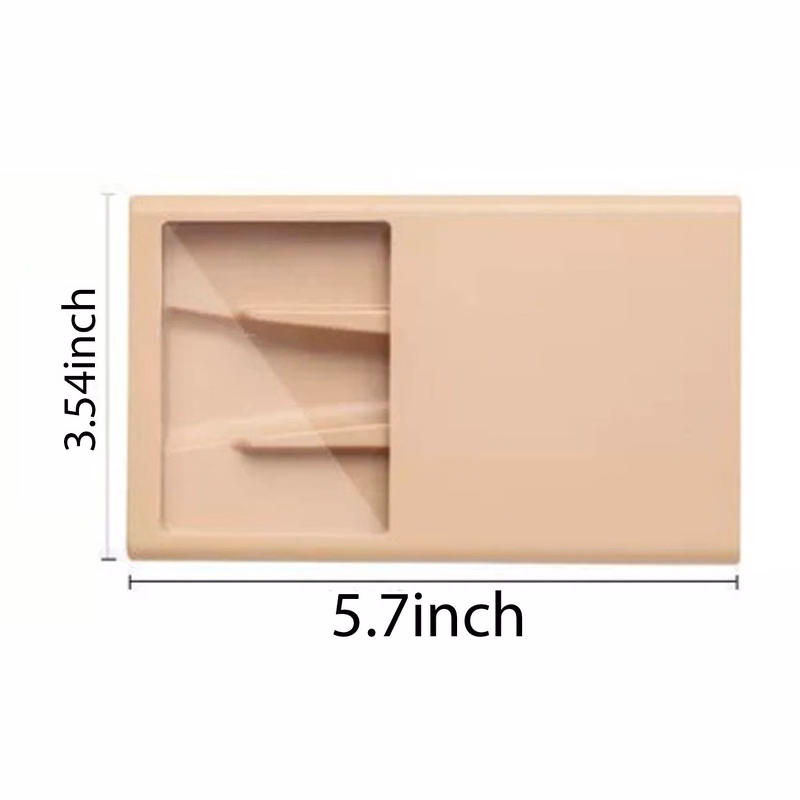 Mini 5Pcs Travel Makeup Brush Kits W/ Plastic Box