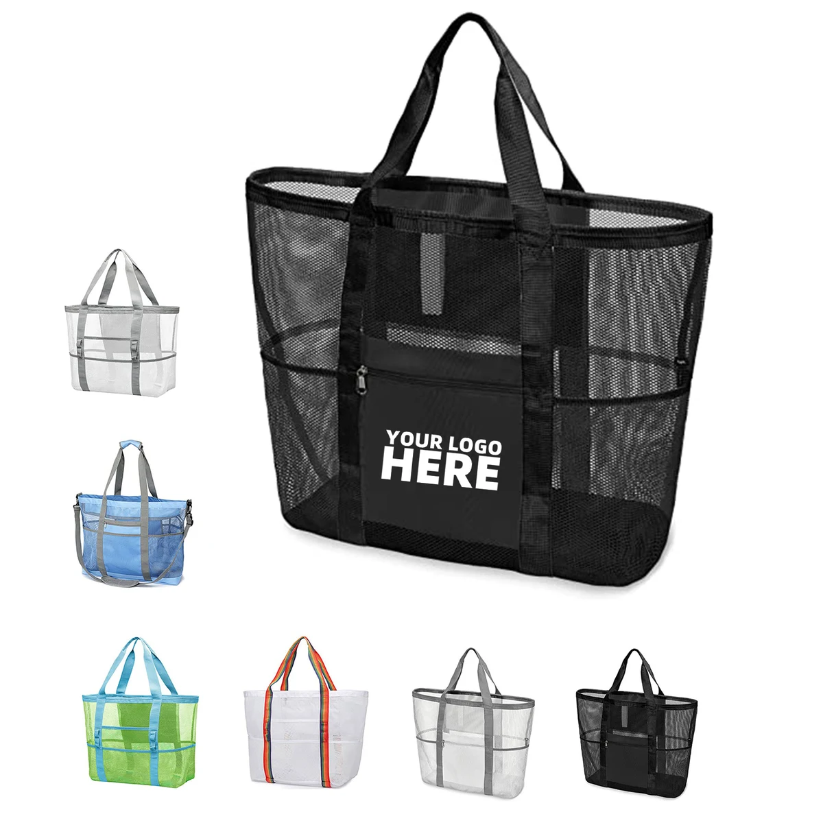 Large Beach Mesh Bag 1