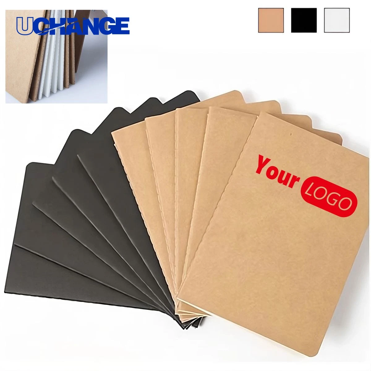 Soft Cover Kraft Notebook Journal for Sketches 1