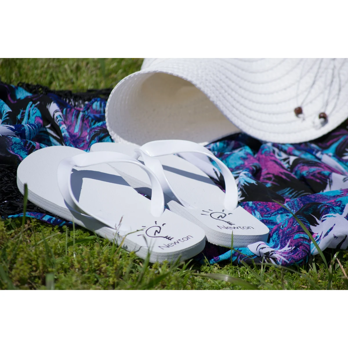 Copa Flip Flops (White) 1