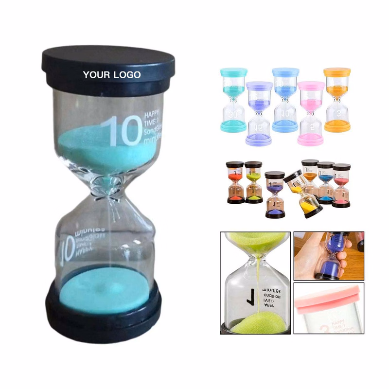 Elegant Glass Hourglass Timer for Office or Kitchen