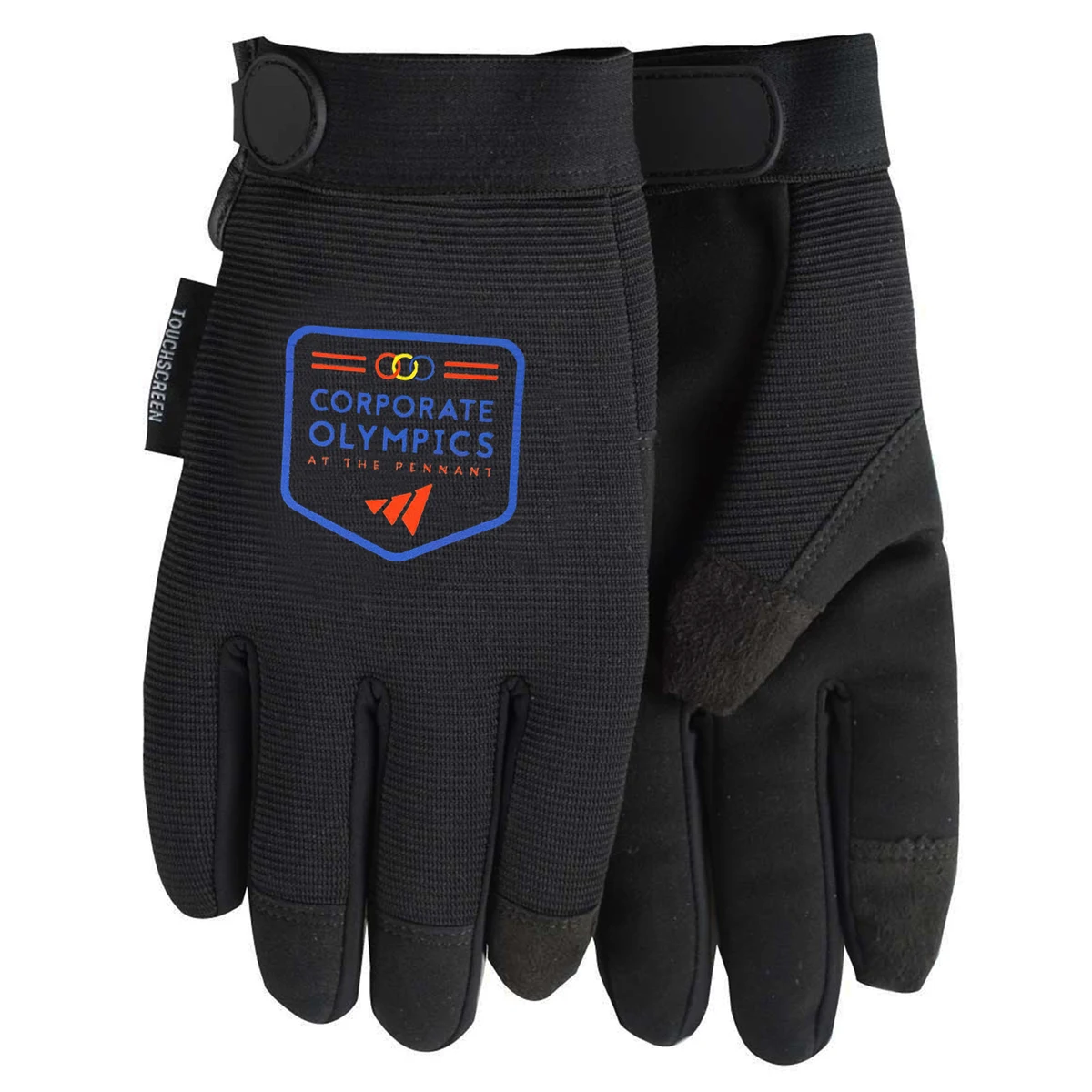 Mechanics Text Gloves with Oversized DTF 1