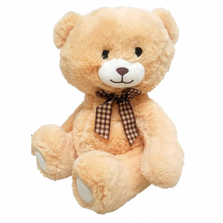 Sitting Teddy Bears - Tan 10"