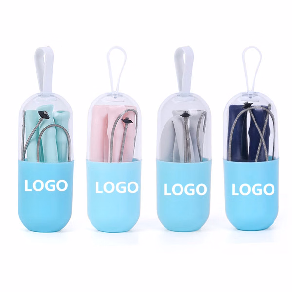 Collapsible drinking straw