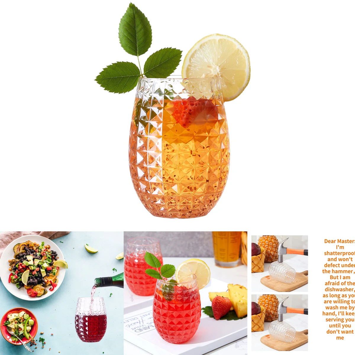 Plastic Wine Glasses 1