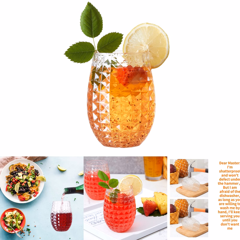 Plastic Wine Glasses