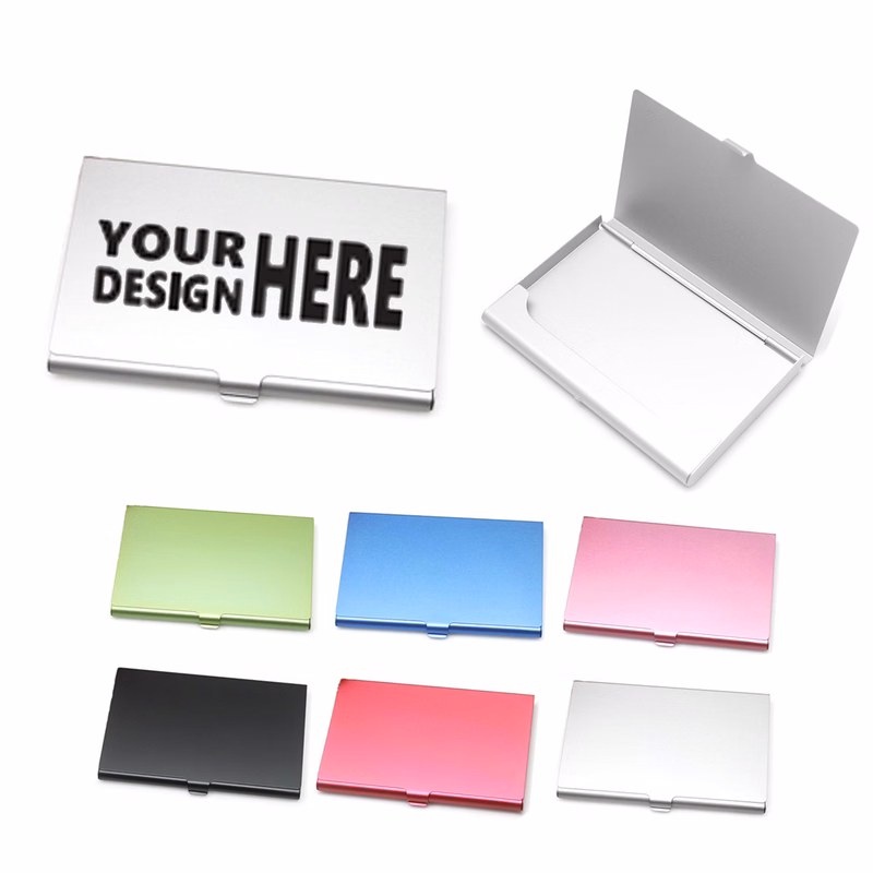 Premium Metal Business Card Case
