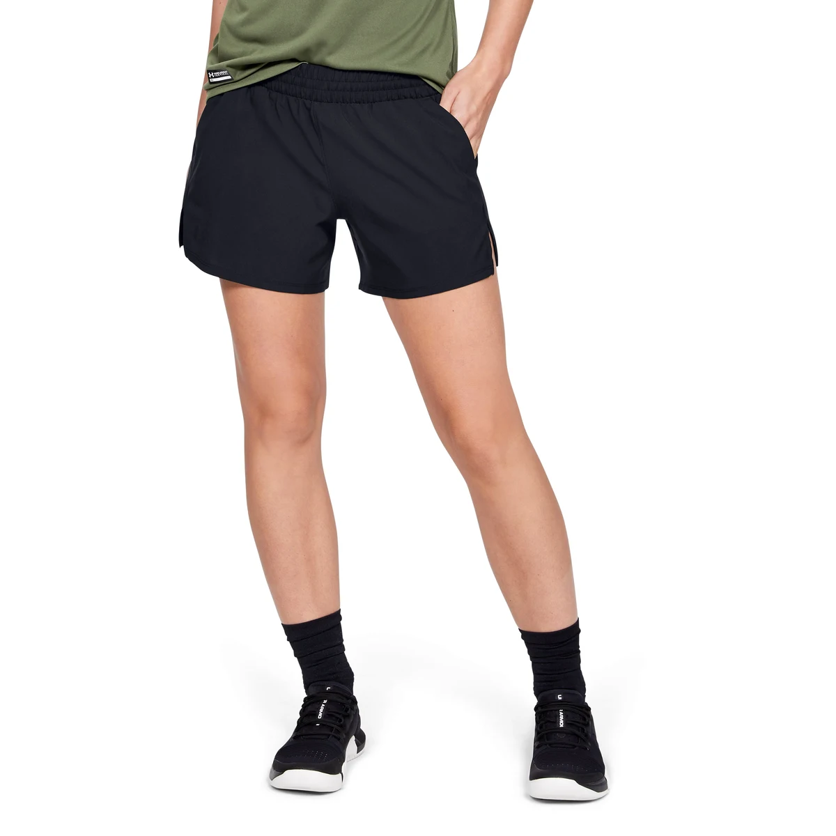 Women's UA Tactical PT Shorts 1