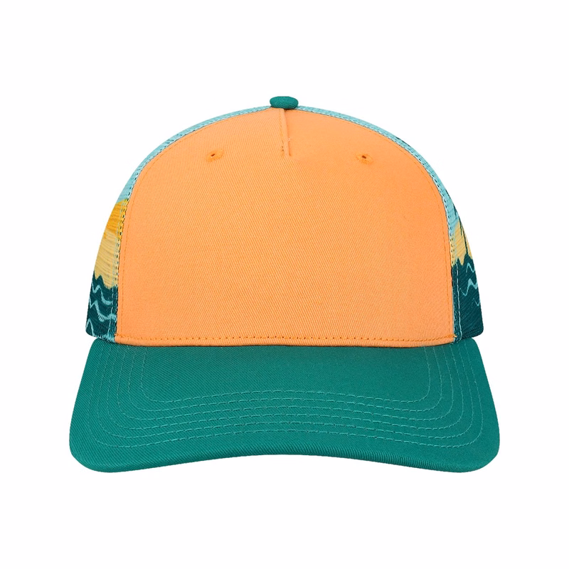 Plain Front Five-Panel Trucker Cap - 5PTKRS