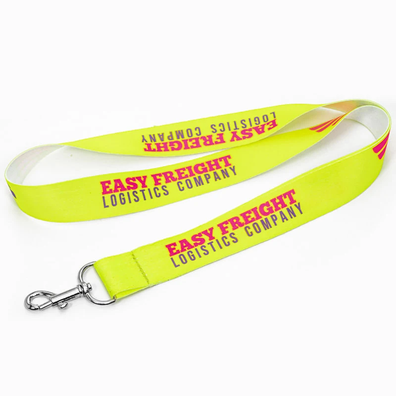 Fluorescent Neon Full Color Lanyards 1