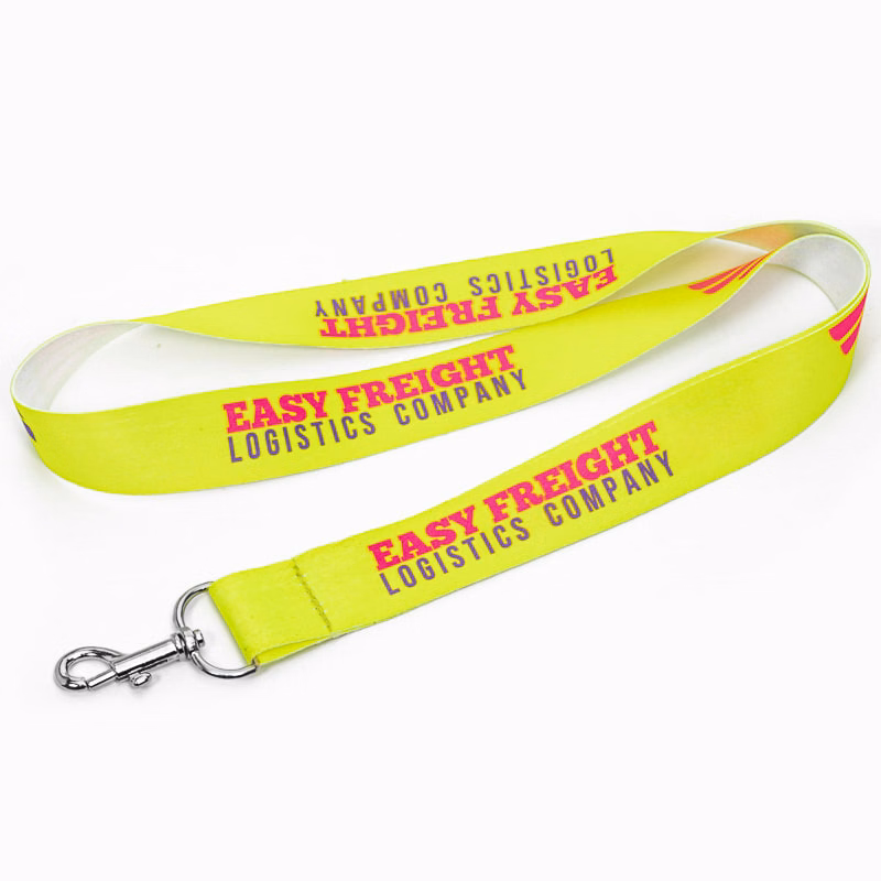 Fluorescent Neon Full Color Lanyards
