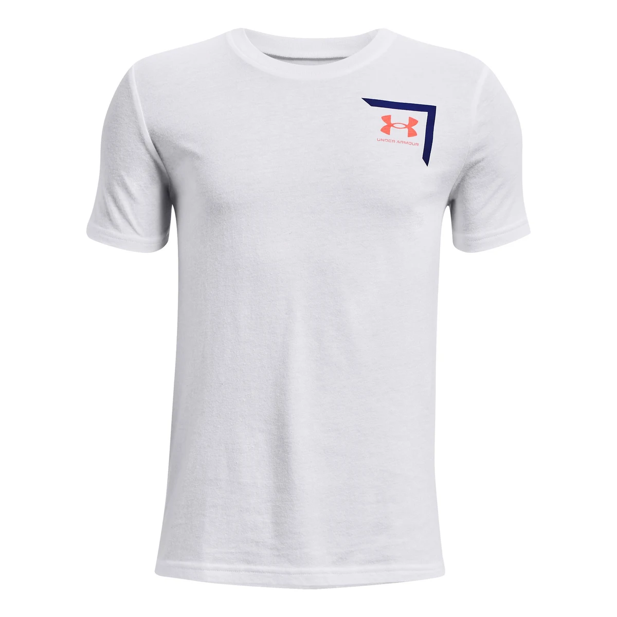 Boys' UA Logo Wordmark Short Sleeve 1