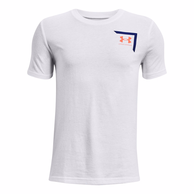 Boys' UA Logo Wordmark Short Sleeve 