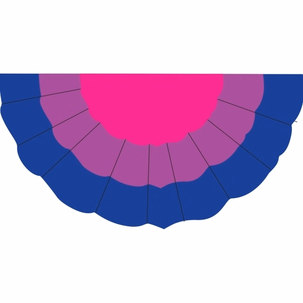 Bisexual Pleated Full Fan