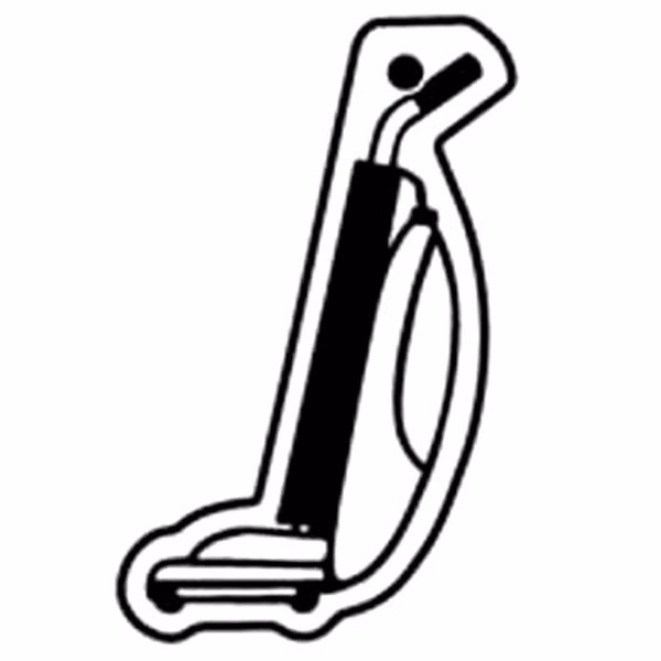 Vacuum Cleaner 1 Key Tag - Spot Color
