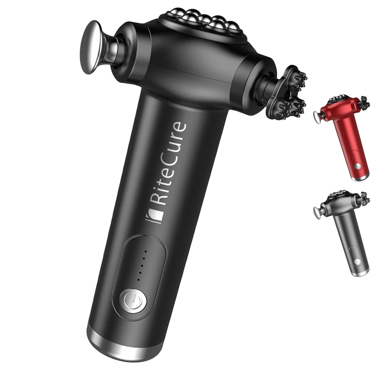 Rechargeable Three Heads Massage Gun 1