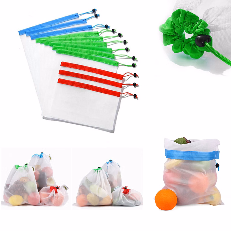 3 PC Reusable Mesh Produce Bags