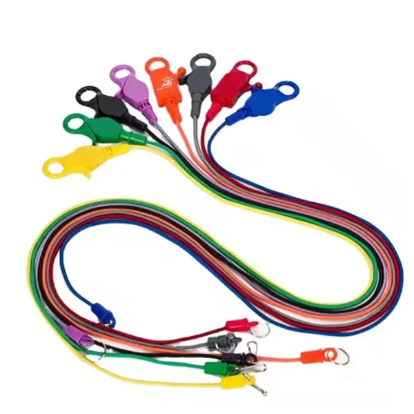 36-Inch Casino Slot Player Card Key Chain with Bungee Cord 1