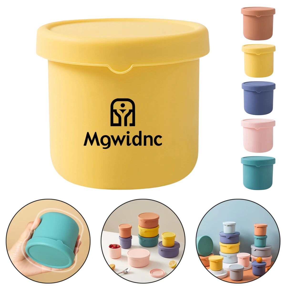 250ml Small Silicone Food Container 1