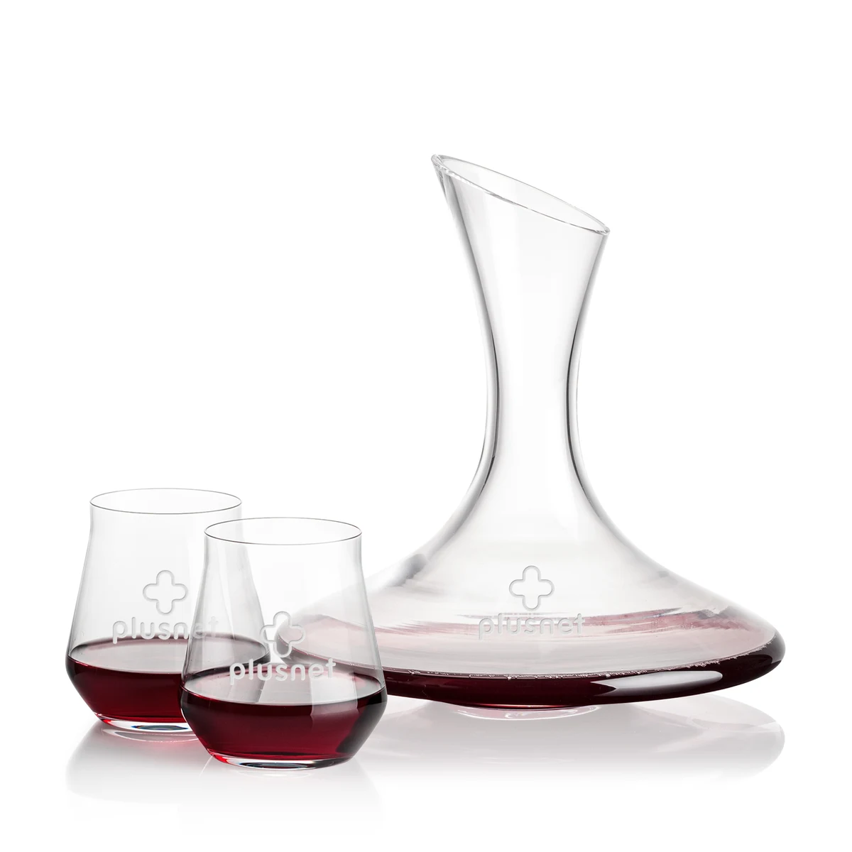 Madagascar Carafe & Bretton Stemless Wine 1
