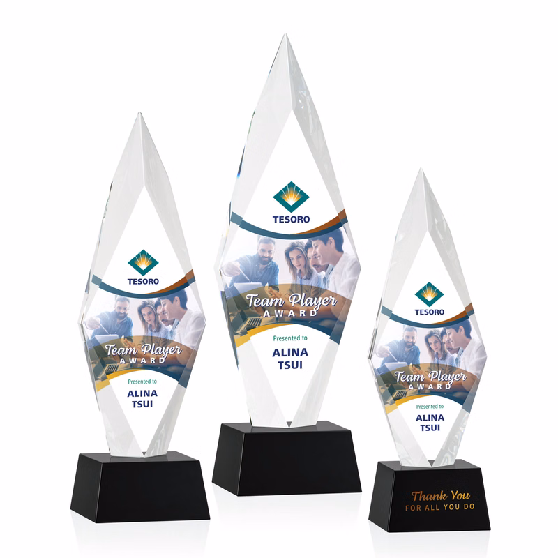 Manilow VividPrint™ Award on Robson Base - Black