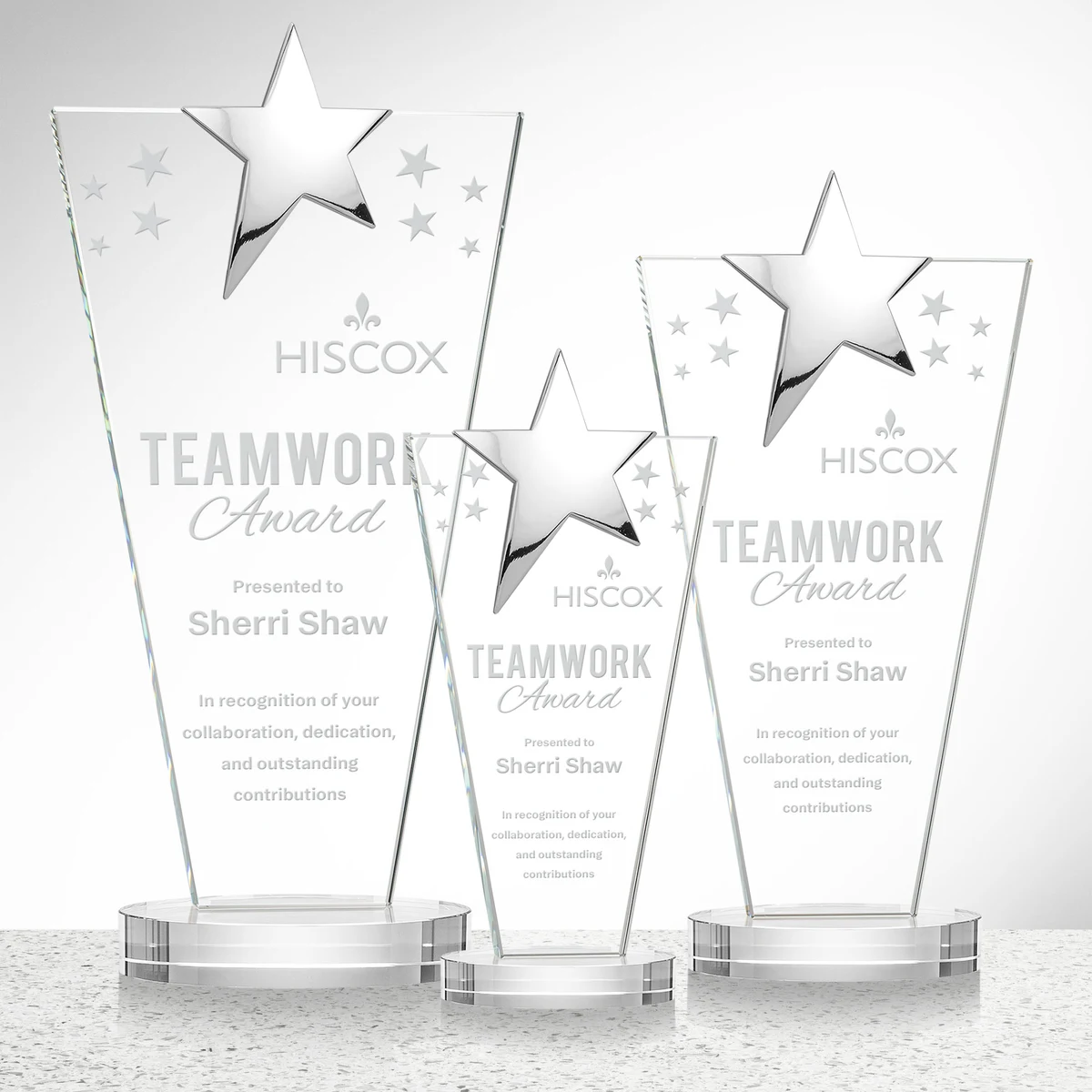 Mantella Chrome Star Award - Clear 1