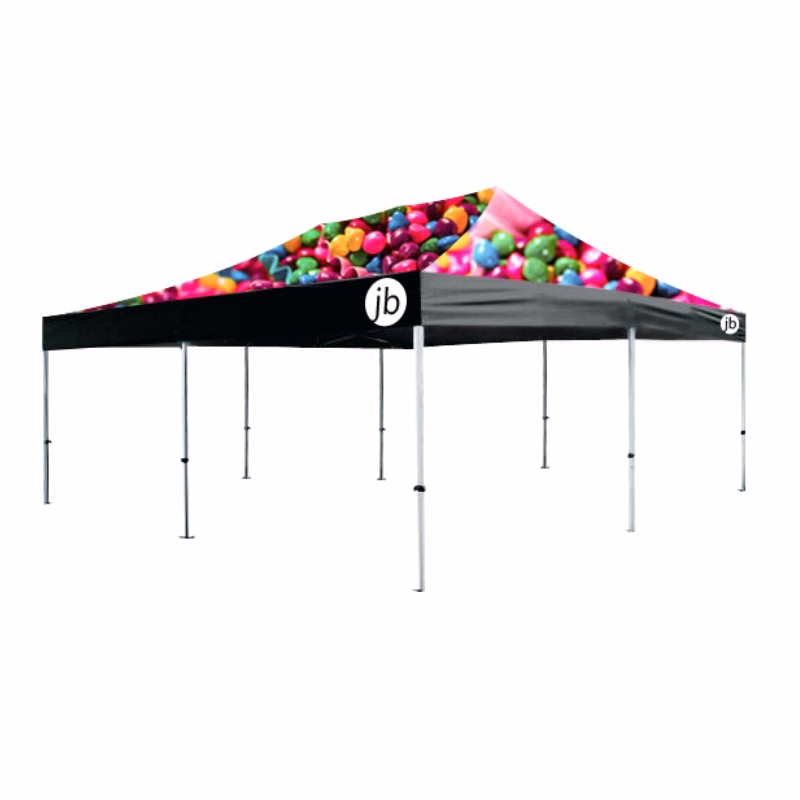 20' x 20' Pop up Canopy Tent Full-Color, Full Bleed Dye-Sublimation