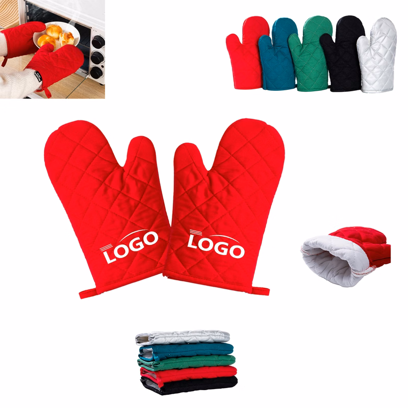 MOQ200 Home Chef Heat Resistant Kitchen Oven Mitts Gloves
