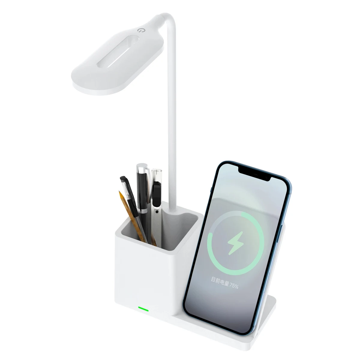 Rechargeable LED Desk Lamp Organizer 1