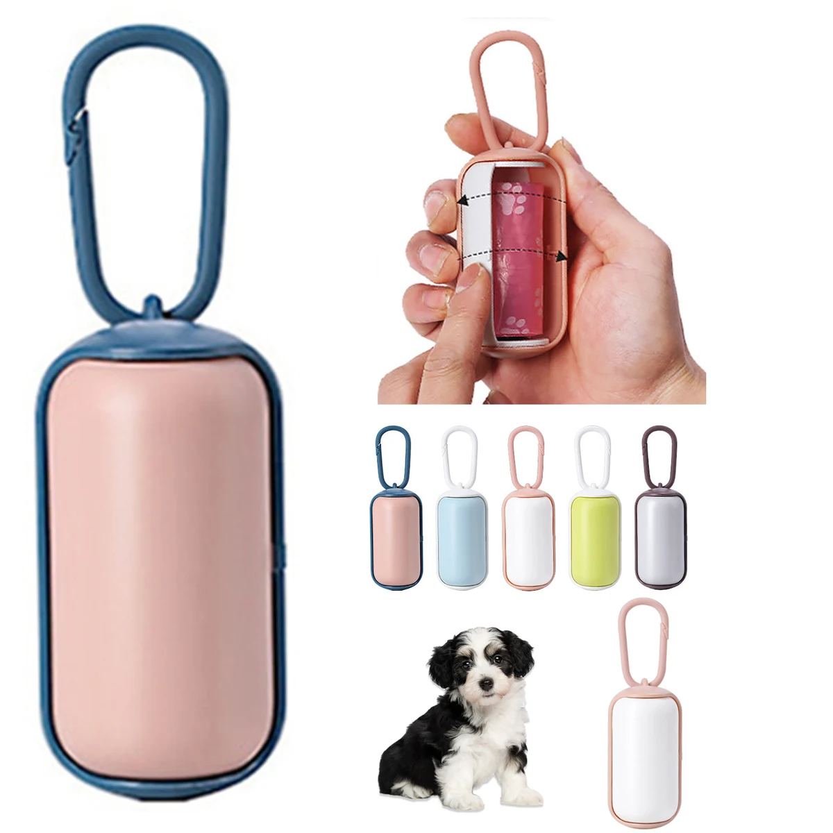 Dog Poop Pickup Bags Holder 1