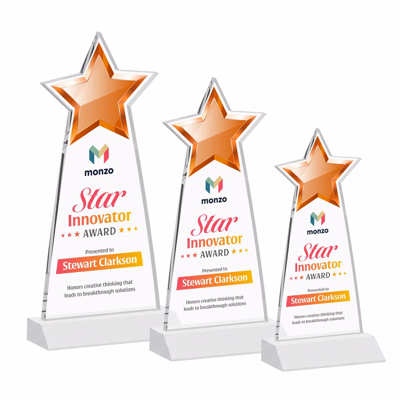 Starlite VividPrint™ Award - White