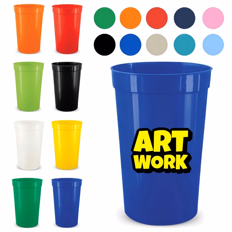Reusable Plastic Stadium Cup