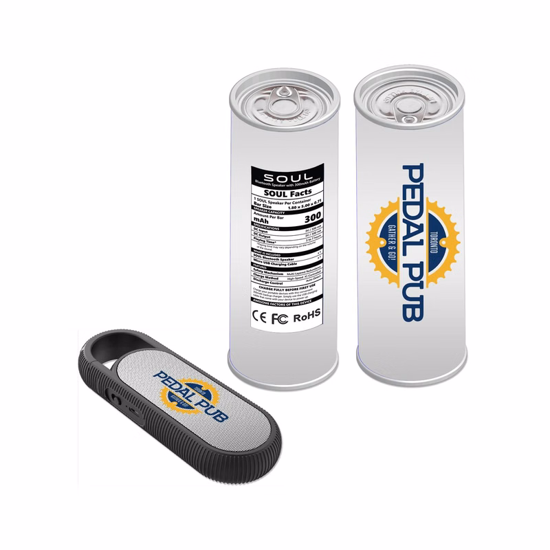 Soul Speaker with Band Can Packaging