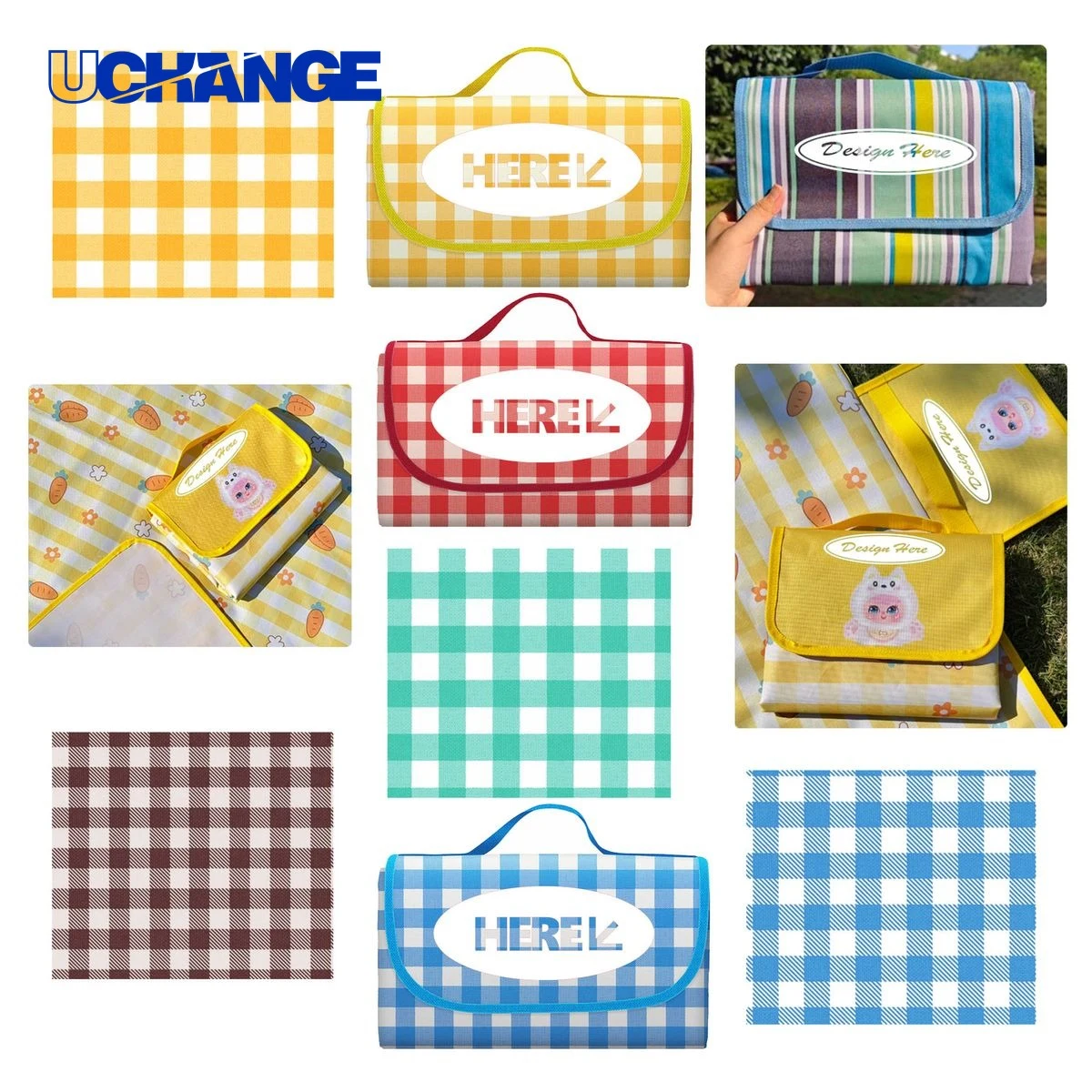 Oxford Cloth Waterproof Camping Mat 1