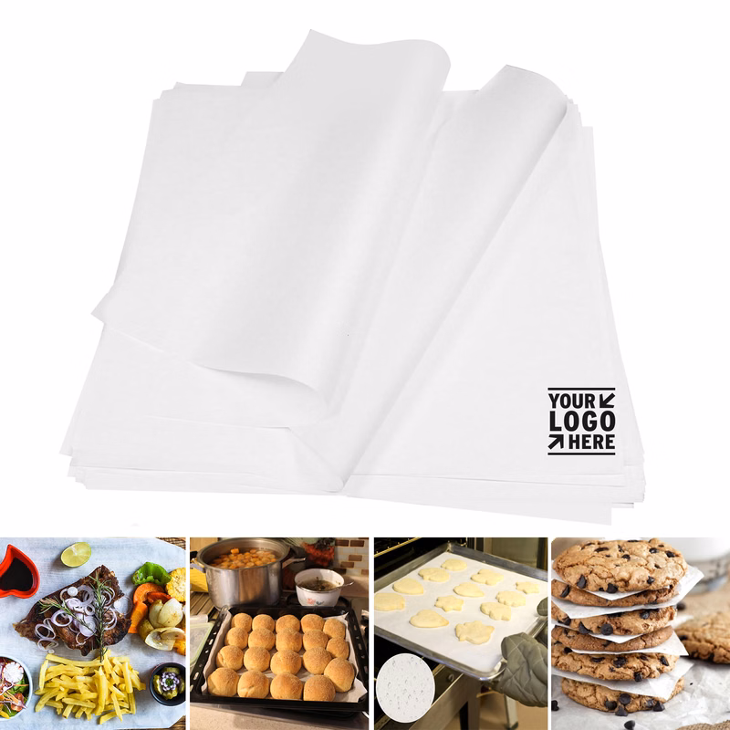 12 x 12 Inch White Food Basket Liner Grease Resistant Sandwich Wrapping Deli Paper Sheet
