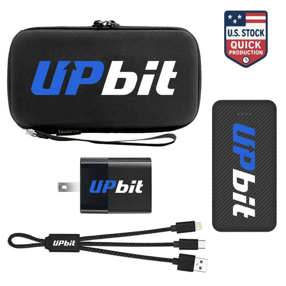 ChargeMaster Travel Kit with 10,000mAh Power Bank, Wall Charger & USB-C/Lightning Cable 1