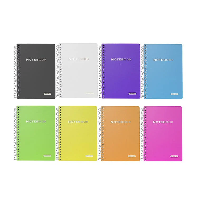 Personal Notebooks - 100 Sheets 5" x 7" Poly Covered 1