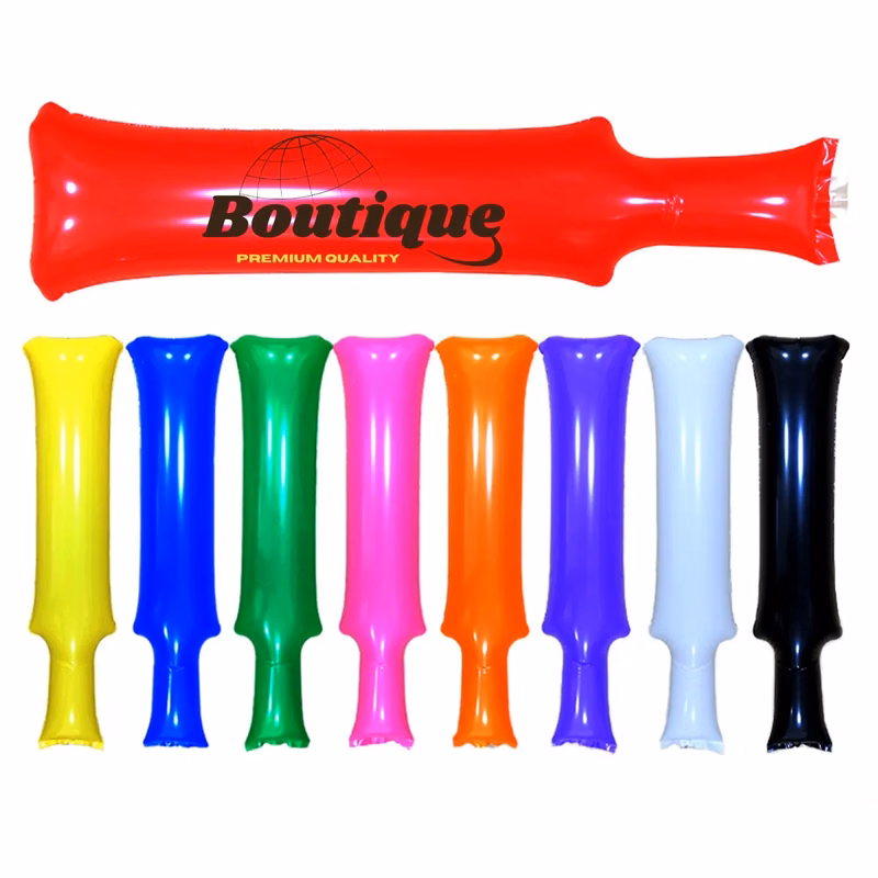 10 pcs Thicken Bam Cricket Bat Shape Thunder Sticks